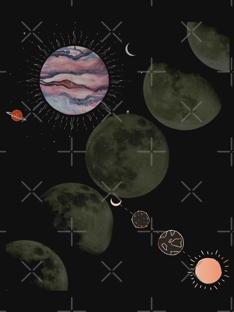 dark moon art by sami david ⭐⭐⭐⭐⭐ T-Shirts, Hoodie, Sweatshirt | BlankRebels.com (Image 3)
