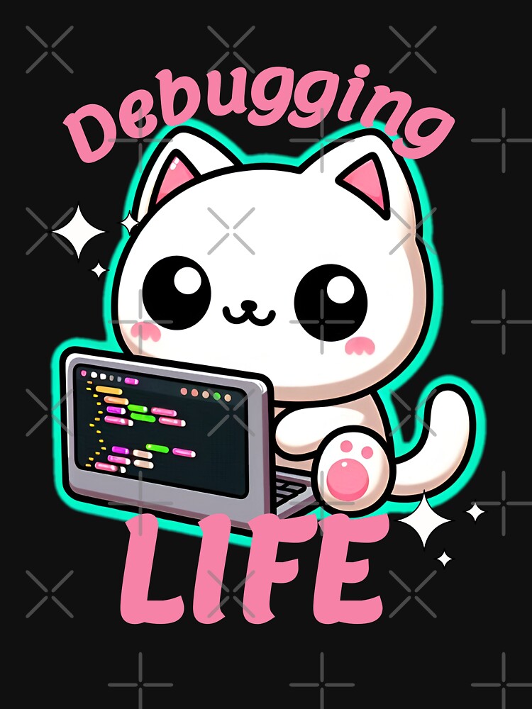 Debugging Life. by Auchi_Verse T-Shirts, Hoodie, Sweatshirt | BlankRebels.com (Image 3)
