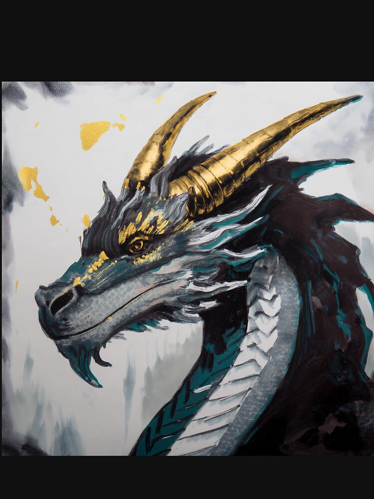 Painted dragonhead by BAR DEC T-Shirts, Hoodie, Sweatshirt | BlankRebels.com (Image 3)