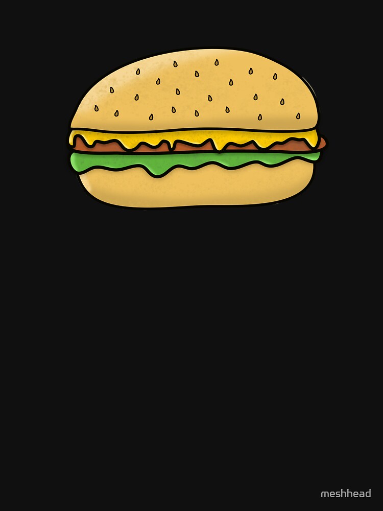 Burger cheeseburger fast food by meshhead T-Shirts, Hoodie, Sweatshirt | BlankRebels.com (Image 3)
