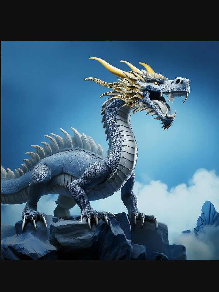 Blue dragon n3 by BAR DEC T-Shirts, Hoodie, Sweatshirt | BlankRebels.com (Image 3)