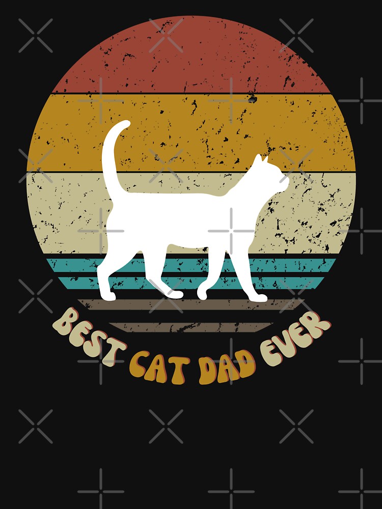 Best Cat Dad Ever, Best Cat Dad Shirt by DesignsbyPhilee Hoodie, Sweatshirt | BlankRebels.com (Image 3)