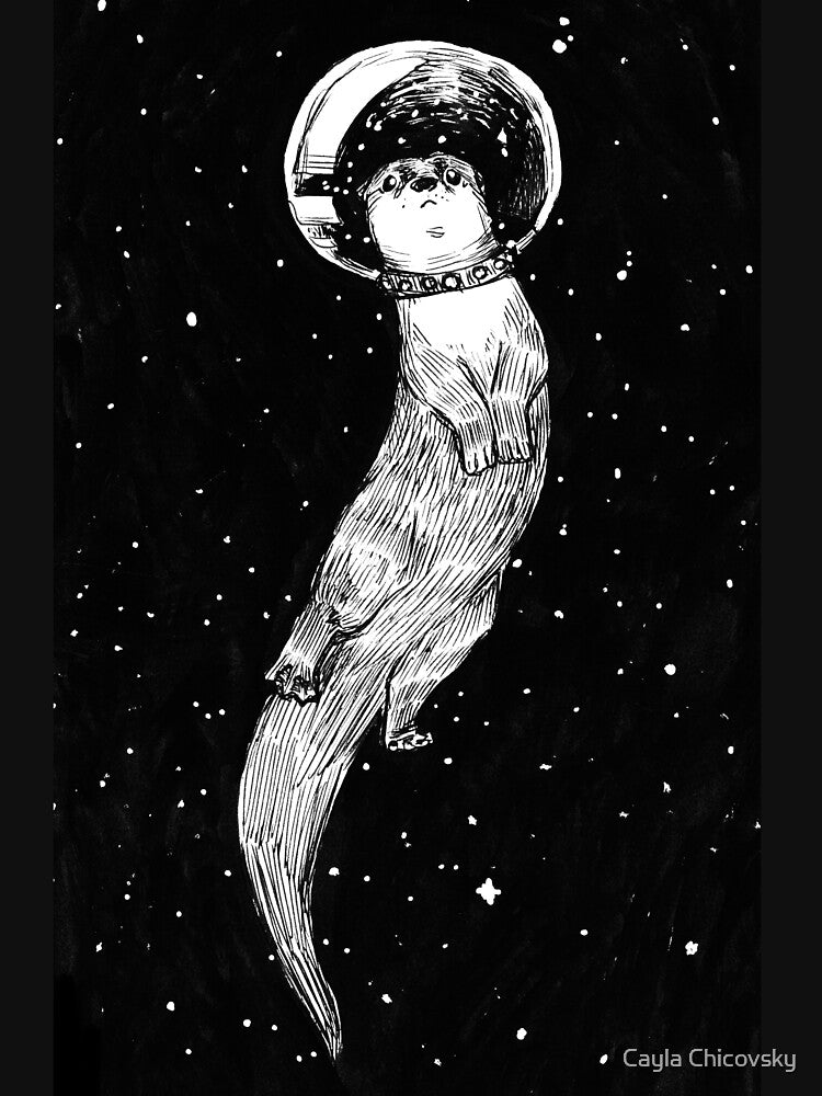 Drifting in Otter Space by Cayla Chicovsky T-Shirts, Hoodie, Sweatshirt | BlankRebels.com (Image 3)