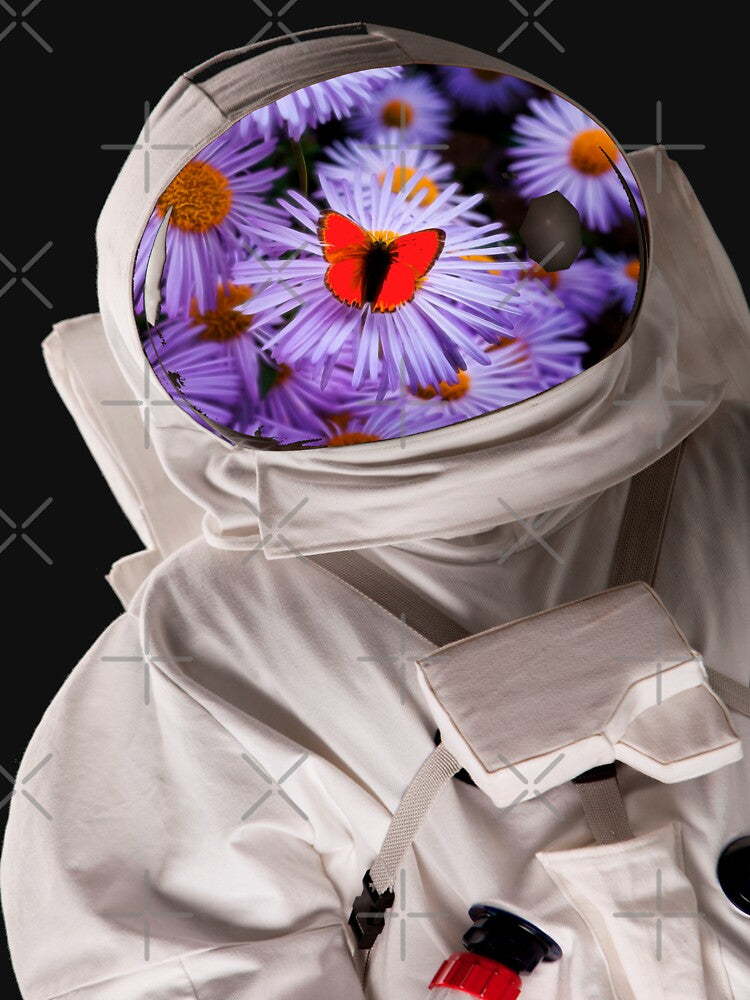 spaceman with flowers by erozzz T-Shirts, Hoodie, Sweatshirt | BlankRebels.com (Image 3)