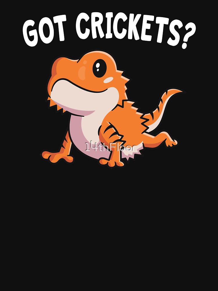 Got Crickets Bearded Dragon Shirt Gift For Reptile Lover by 14thFloor Hoodie, Sweatshirt | BlankRebels.com (Image 3)