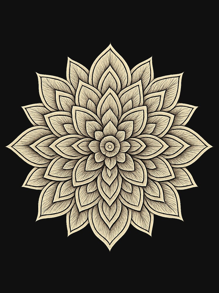 Boho Mandala Ornament by CalmMandala T-Shirts, Hoodie, Sweatshirt | BlankRebels.com (Image 3)