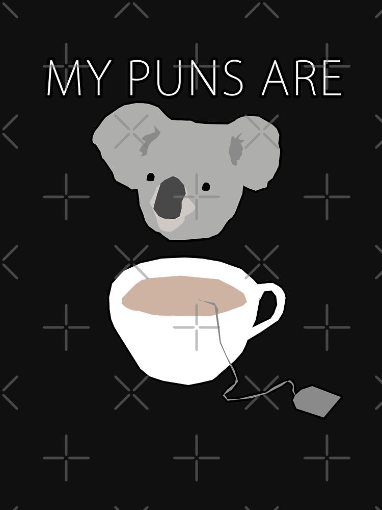 "Koala Tea" puns by Treeshius