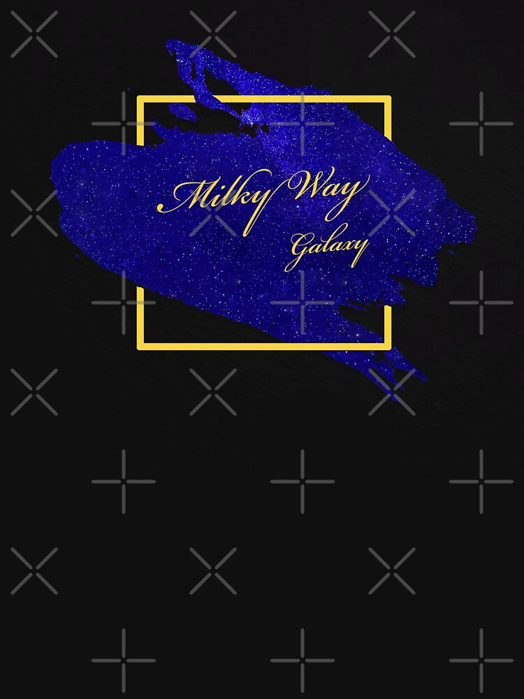 Cosmos Space Galaxy Milky Way Dark Blue by Mo5tar T-Shirts, Hoodie, Sweatshirt | BlankRebels.com (Image 3)