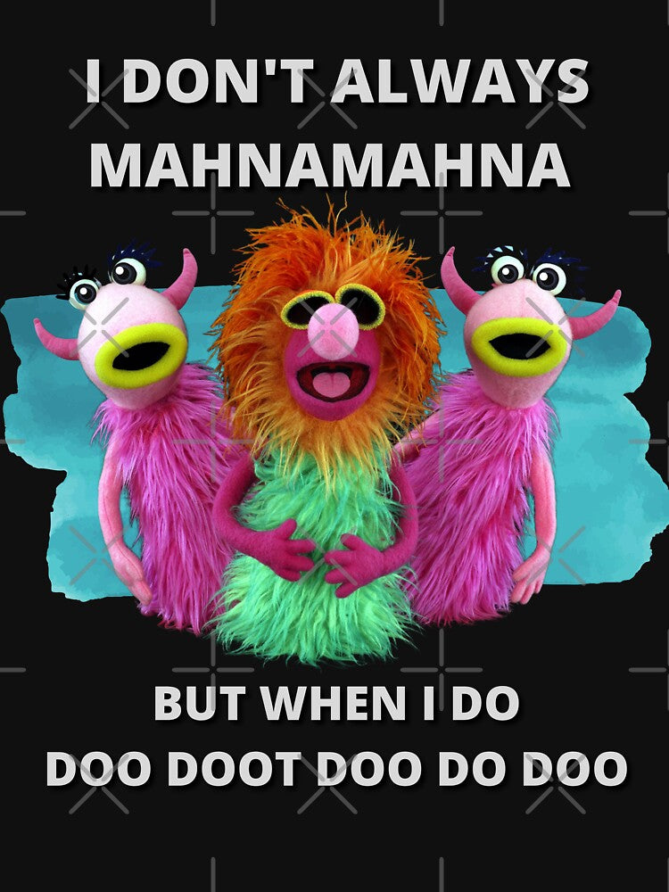 Mahnamahna Stuck in your head Muppet's song design by MERCH HQ T-Shirts, Hoodie, Sweatshirt | BlankRebels.com (Image 3)