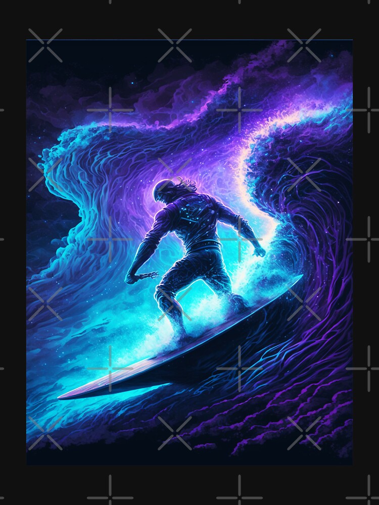 Space Surfing T-Shirts, Hoodie, Sweatshirt