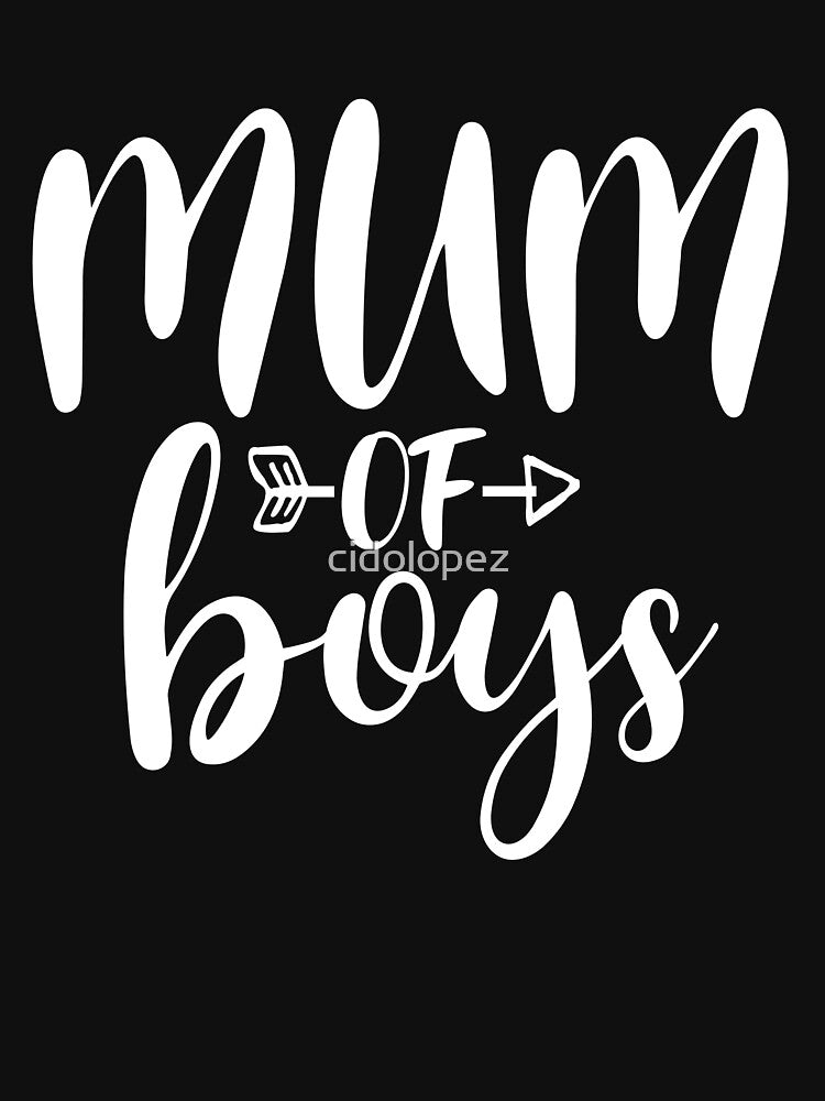 Mum Of Boys by cidolopez T-Shirts, Hoodie, Sweatshirt | BlankRebels.com (Image 3)