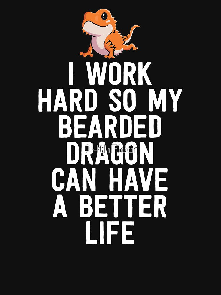Funny Gift For Bearded Dragon Owner Women Lizard Reptile by 14thFloor T-Shirts, Hoodie, Sweatshirt (Image 3)