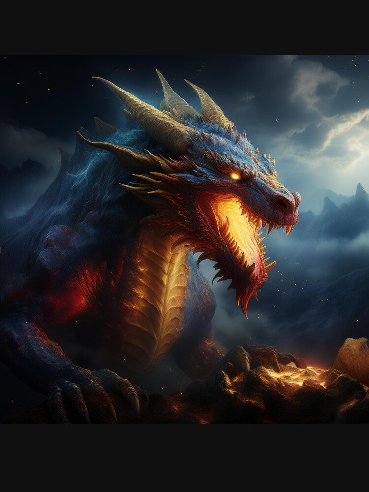 Fiery dragon by BAR DEC T-Shirts, Hoodie, Sweatshirt | BlankRebels.com (Image 3)
