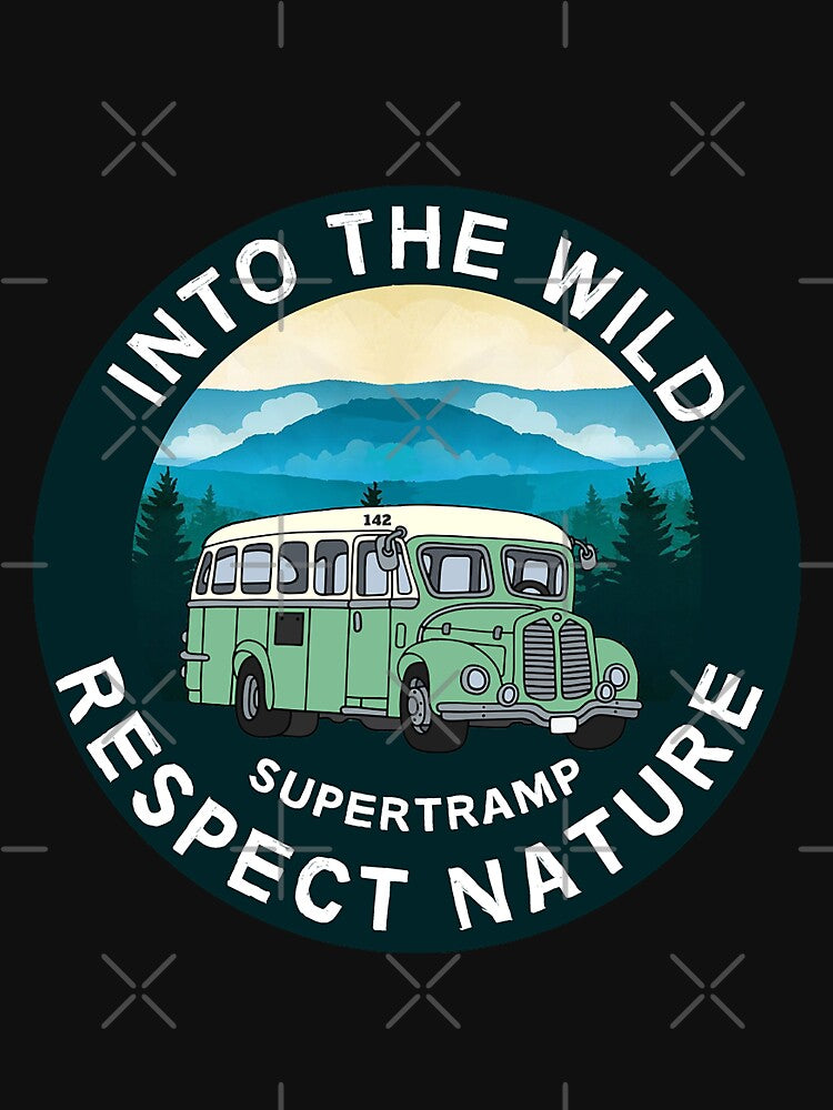 Nature Into The Wild - Leave No Trace Respect Shirt - Love Nature - Respect Nature t-shirt - Protect nature t shirt (Image 3)