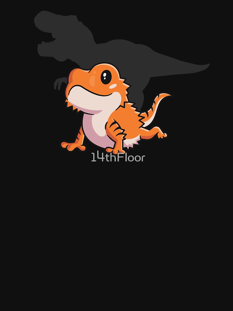 Gift For Bearded Dragon Owner T-Rex Dinosaur Reptile Lover by 14thFloor T-Shirts, Hoodie, Sweatshirt (Image 3)