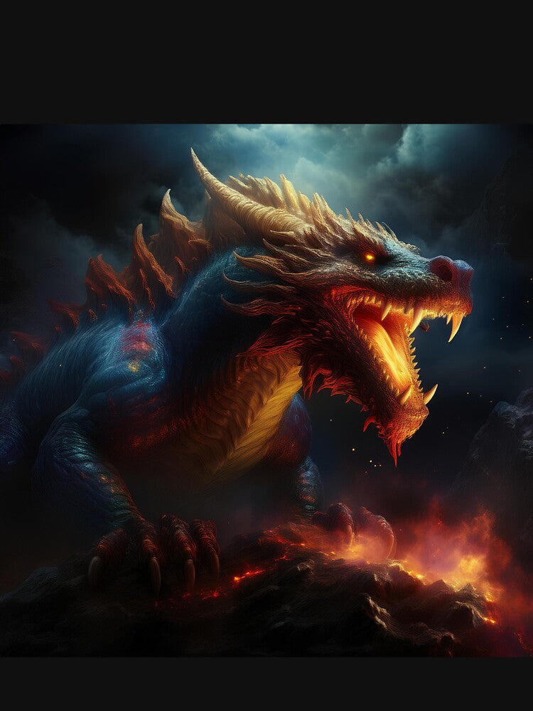 Fiery dragon n2 by BAR DEC T-Shirts, Hoodie, Sweatshirt | BlankRebels.com (Image 3)