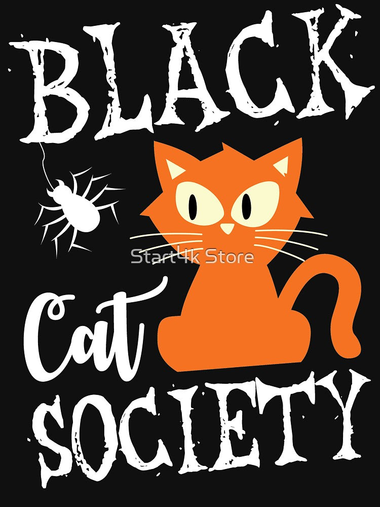 Black Cat Society by Start4k Store T-Shirts, Hoodie, Sweatshirt | BlankRebels.com (Image 3)