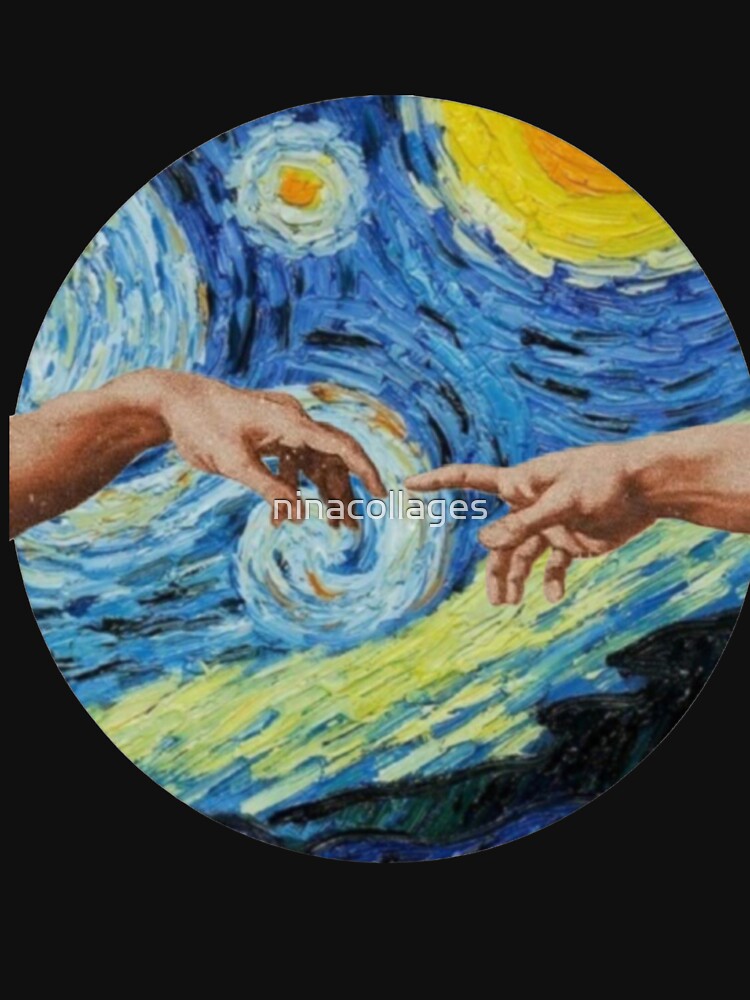 the touch of God in a Starry Night by ninacollages T-Shirts, Hoodie, Sweatshirt | BlankRebels.com (Image 3)