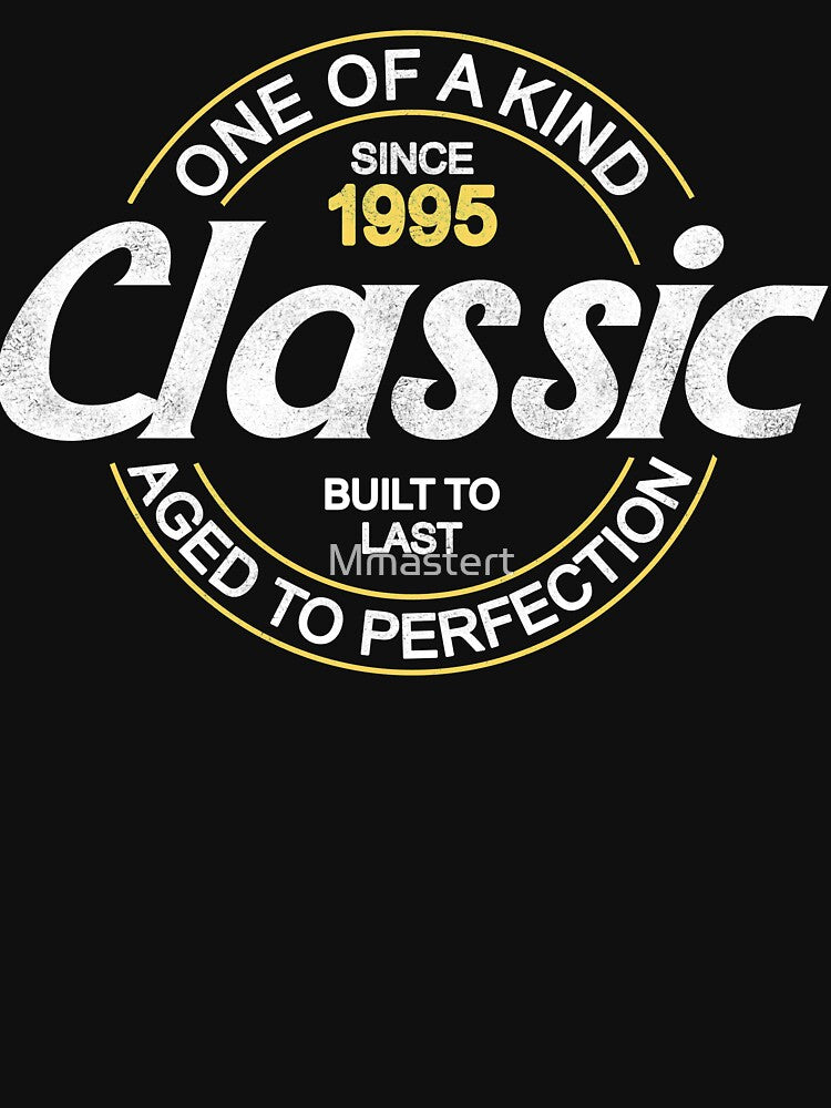 Vintage Retro 1995 Birthday Aged to Perfection by Mmastert