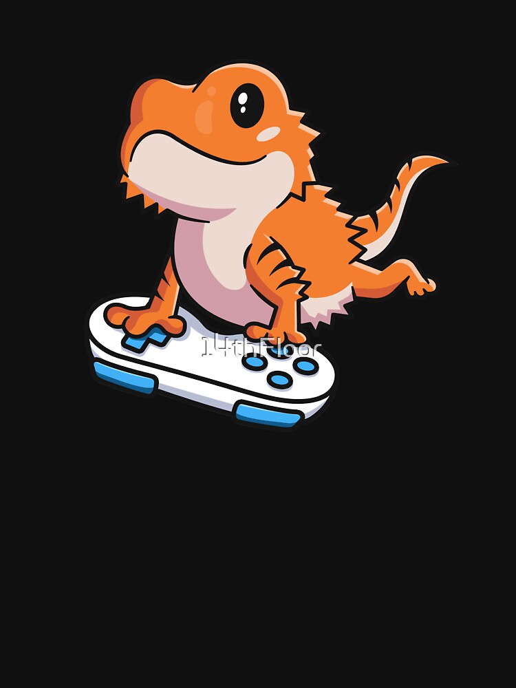 Bearded Dragon Shirts For Kids Boys Games Reptile Gamer by 14thFloor Hoodie, Sweatshirt | BlankRebels.com (Image 3)