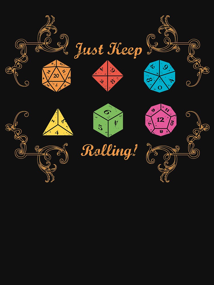 Just Keep Rolling by Letter-Q T-Shirts, Hoodie, Sweatshirt | BlankRebels.com (Image 3)
