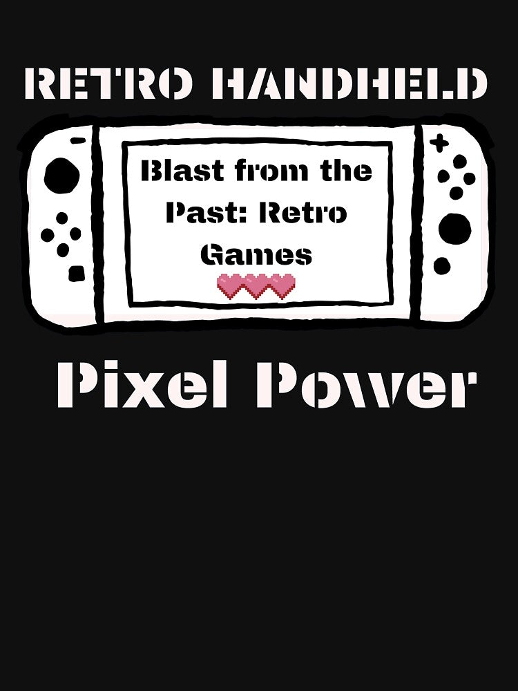 Retro Handheld by ErosAI_Shop T-Shirts, Hoodie, Sweatshirt | BlankRebels.com (Image 3)