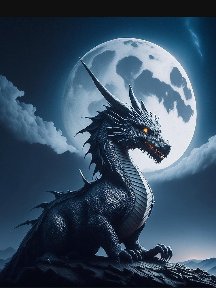 Blue dragon watching over by BAR DEC T-Shirts, Hoodie, Sweatshirt | BlankRebels.com (Image 3)