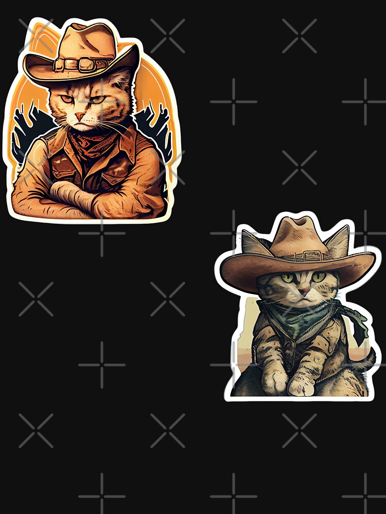 Cowboy Cat Pack by Ameripensia T-Shirts, Hoodie, Sweatshirt | BlankRebels.com (Image 3)
