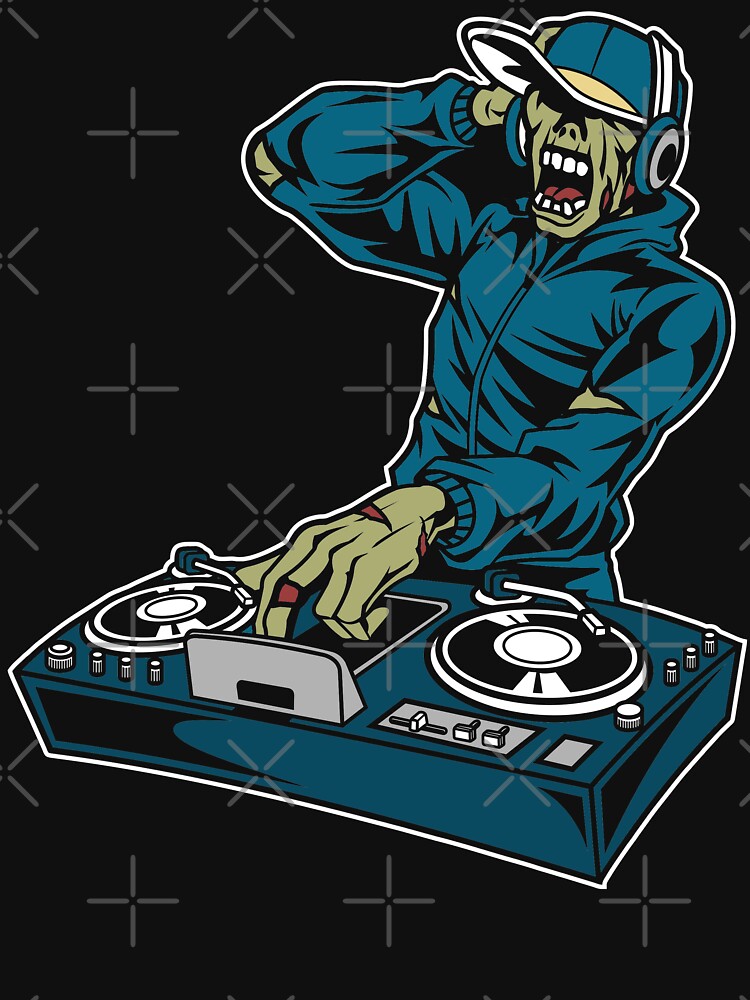 DJ Zombie - Music Lovers by Cheap Women's Shirts Hoodie, Sweatshirt | BlankRebels.com (Image 3)
