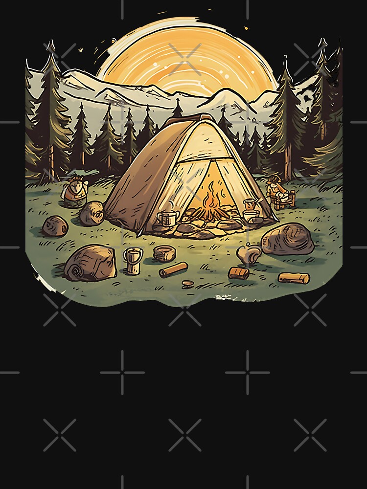 camping lover by Blueleen T-Shirts, Hoodie, Sweatshirt | BlankRebels.com (Image 3)