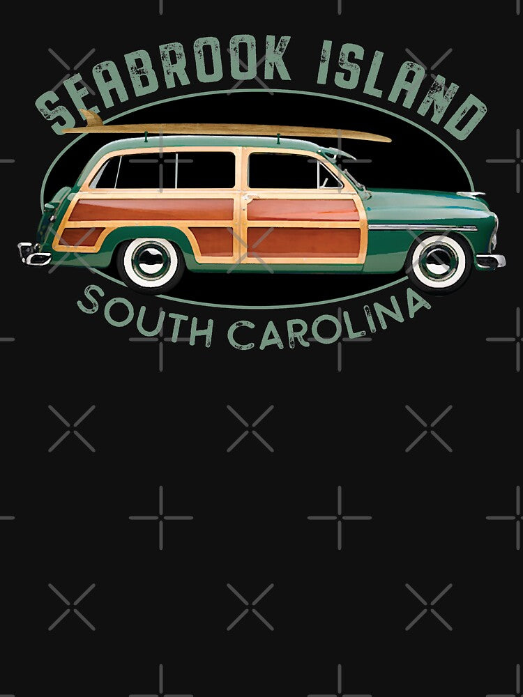 Seabrook Island South Carolina vintage surfing by Futurebeachbum T-Shirts, Hoodie, Sweatshirt | BlankRebels.com (Image 3)