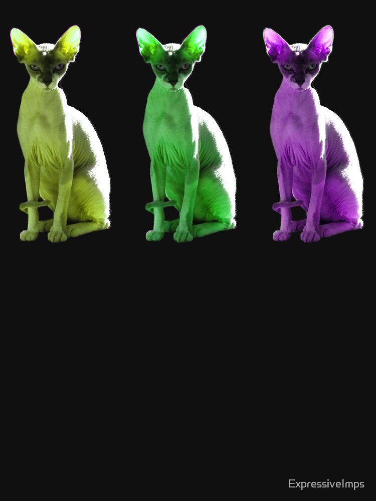 Tri Color Sphinx by Expressive Imprints T-Shirts, Hoodie, Sweatshirt | BlankRebels.com (Image 3)