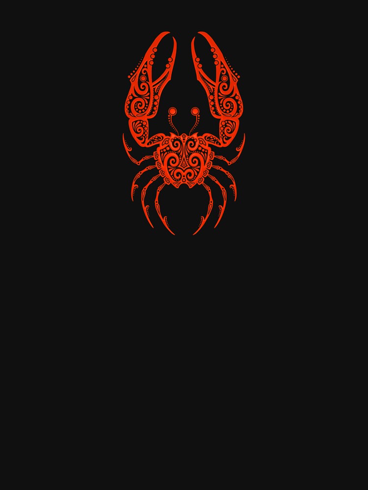 Red Cancer Zodiac Sign in the Stars by JeffBartels T-Shirts, Hoodie, Sweatshirt | BlankRebels.com (Image 3)