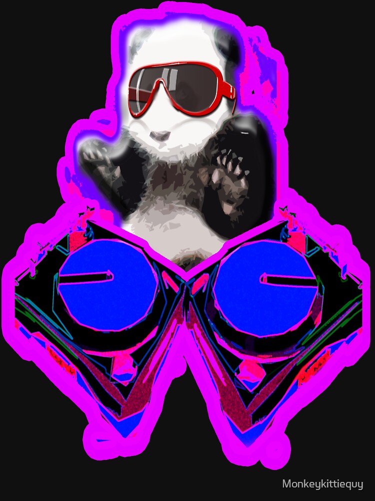 DJ Panda by Monkeykittiequy T-Shirts, Hoodie, Sweatshirt | BlankRebels.com (Image 3)