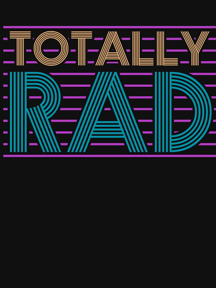 Rad Retro Vintage 1980's Baby by 4tomic T-Shirts, Hoodie, Sweatshirt | BlankRebels.com (Image 3)