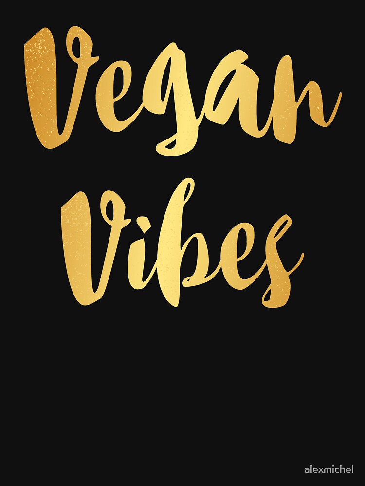 Vegan vibes - funny vegetarian by Captain Mood T-Shirts, Hoodie, Sweatshirt | BlankRebels.com (Image 3)