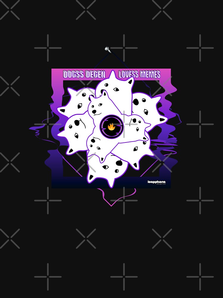 Dogss Degen Lovess Memes V2 by loopphoria T-Shirts, Hoodie, Sweatshirt | BlankRebels.com (Image 3)