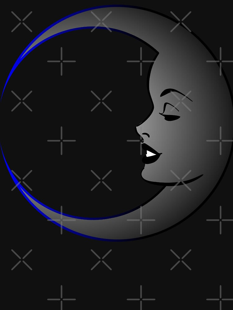 Moon Gal - Gray Phase by Pinnacle of Decadence T-Shirts, Hoodie, Sweatshirt | BlankRebels.com (Image 3)