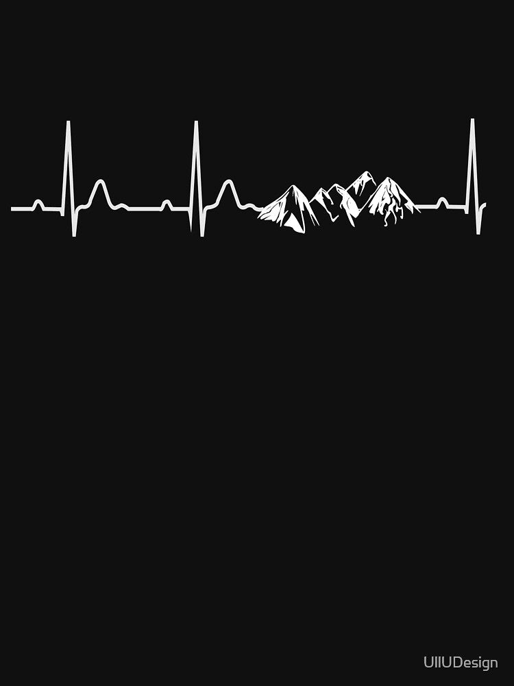 Mountain In My Heartbeat by UllUDesign T-Shirts, Hoodie, Sweatshirt | BlankRebels.com (Image 3)