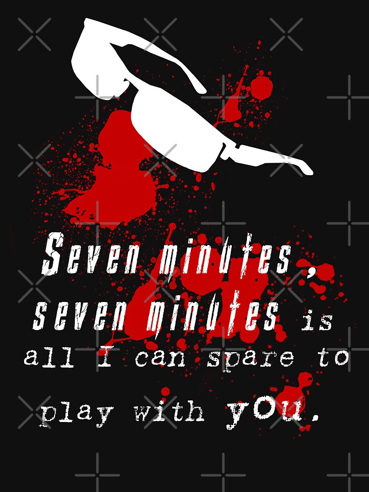 Seven Minutes , Wesker Quote by Tvrs01001 T-Shirts, Hoodie, Sweatshirt | BlankRebels.com (Image 3)