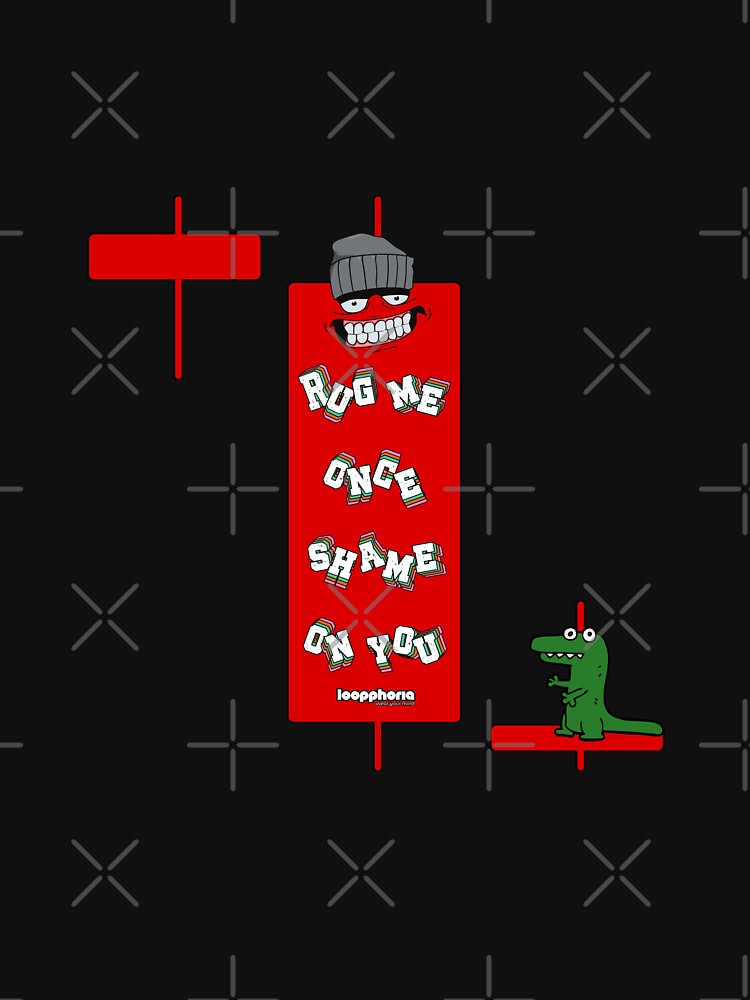Rug me once, shame on you. - V2 by loopphoria T-Shirts, Hoodie, Sweatshirt | BlankRebels.com (Image 3)