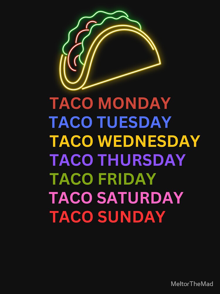 Every Day is Taco Day by Melty Shirts Hoodie, Sweatshirt | BlankRebels.com (Image 3)