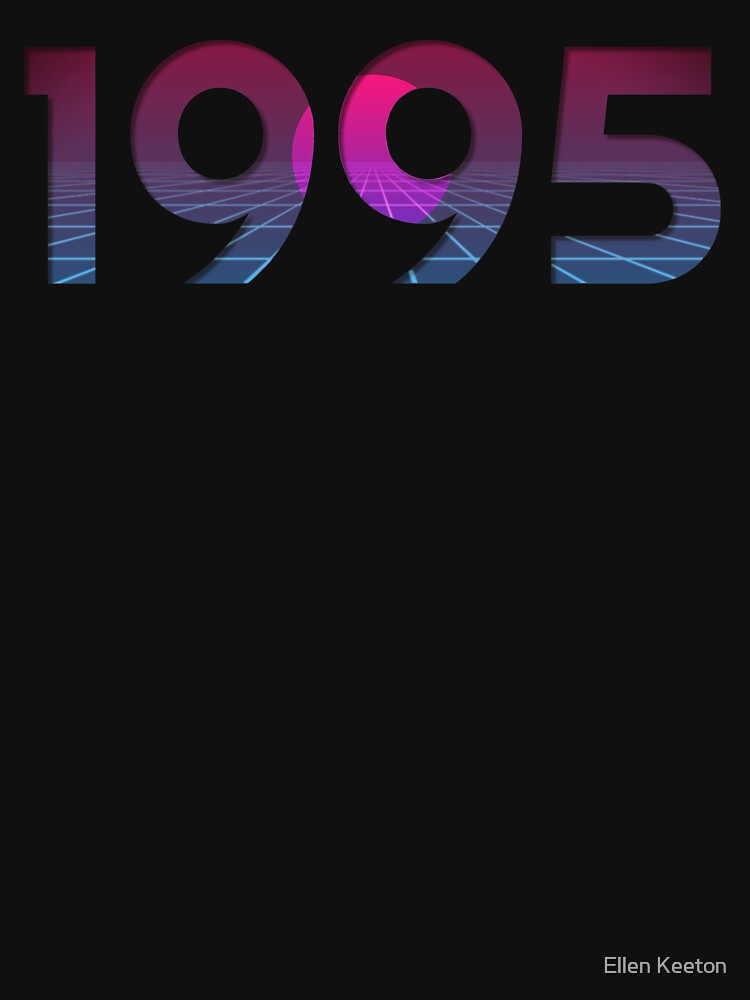 1995 (Vaporwave) by Ellen Keeton T-Shirts, Hoodie, Sweatshirt | BlankRebels.com (Image 3)