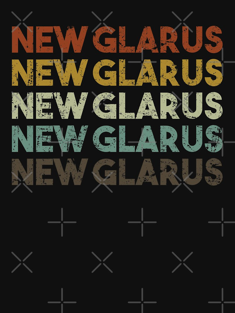 Retro Glarus Wisconsin by Si Li T-Shirts, Hoodie, Sweatshirt | BlankRebels.com (Image 3)