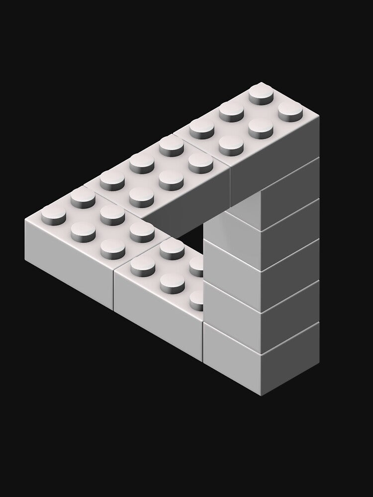 Escher Toy Bricks - White by chwatson