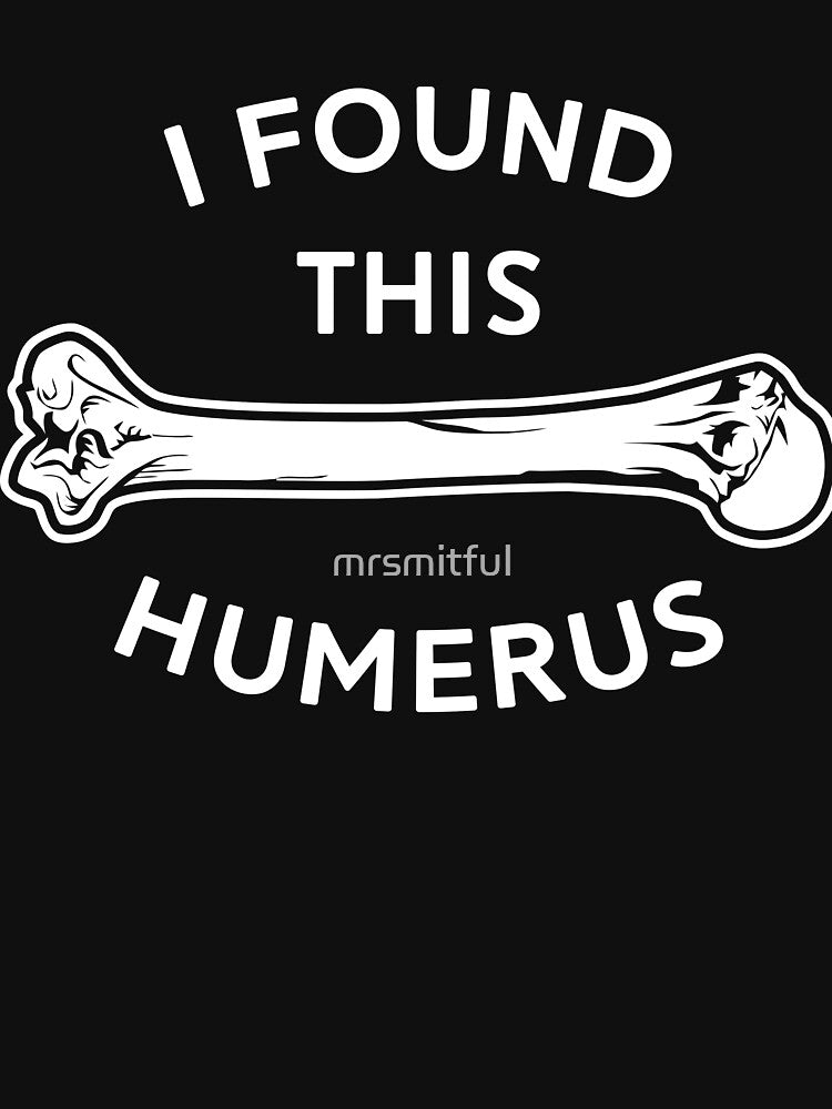 I Found This Humerus - Funny Rn Nurse T-shirt Hoodie Gift by mrsmitful Sweatshirt | BlankRebels.com (Image 3)