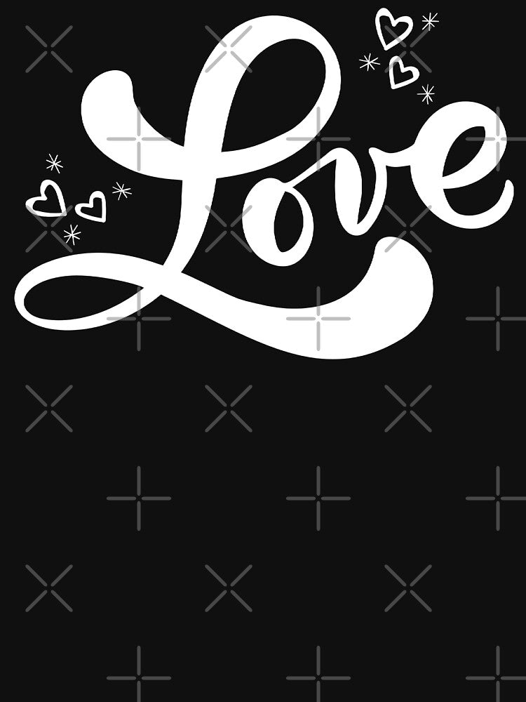 Love Script by Beezi Graphix T-Shirts, Hoodie, Sweatshirt | BlankRebels.com (Image 3)