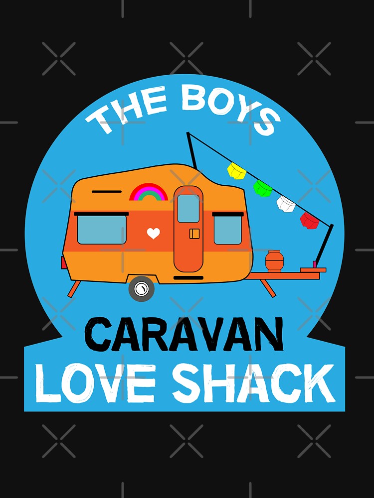 Gay Boys Caravanning - Gay LGBT Caravan - Gay Men Caravan Gifts - Queer Funny Gay Caravan Clubs by... (Image 3)