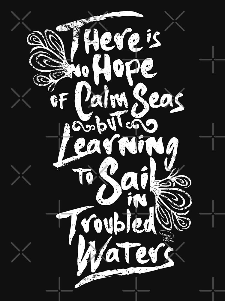 There Is No Hope Of Calm Seas #2 by © Maya Lavda || wocado T-Shirts, Hoodie, Sweatshirt | BlankRebels.com (Image 3)