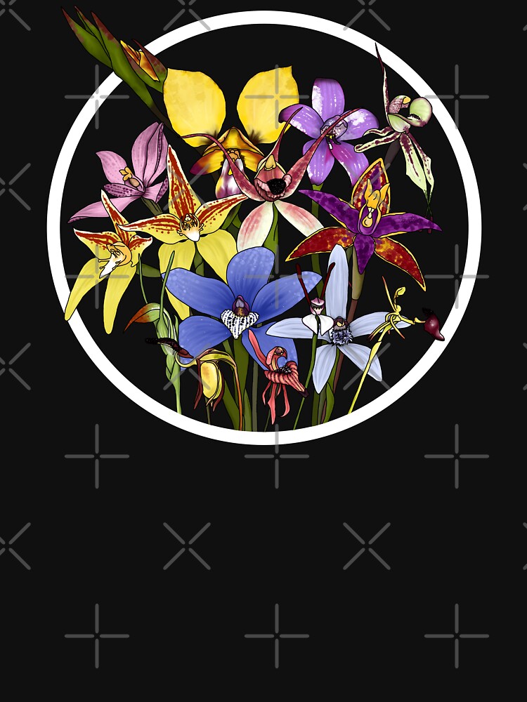 The Native Orchids of Western Australia by JoWillmot T-Shirts, Hoodie, Sweatshirt | BlankRebels.com (Image 3)